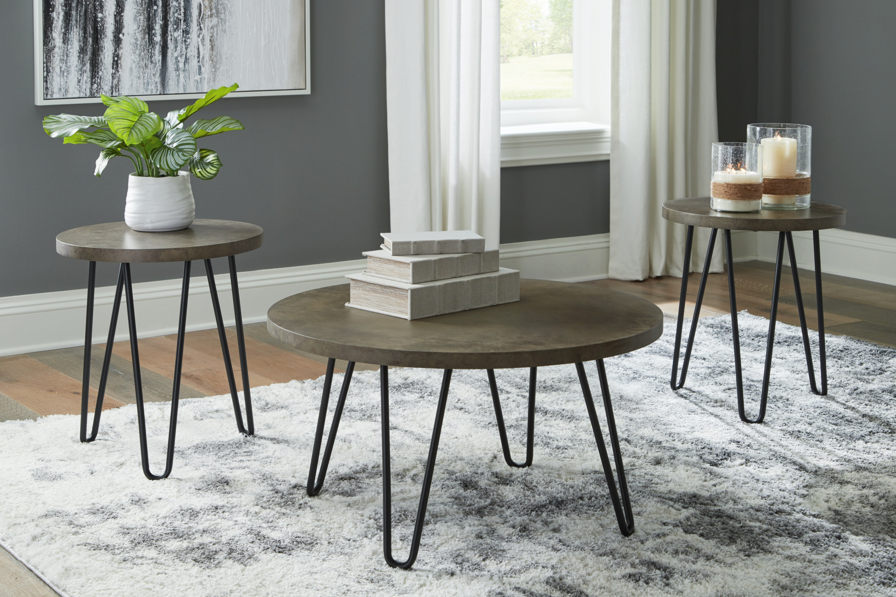 3 piece side table discount